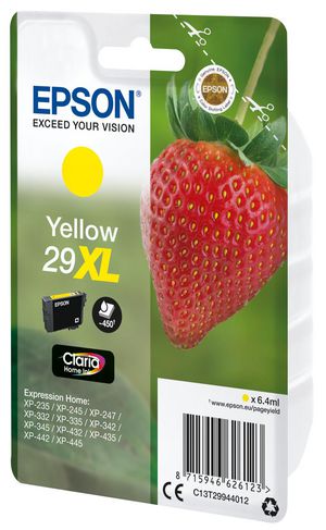 Epson 29XL - XL - gul - original - blæ