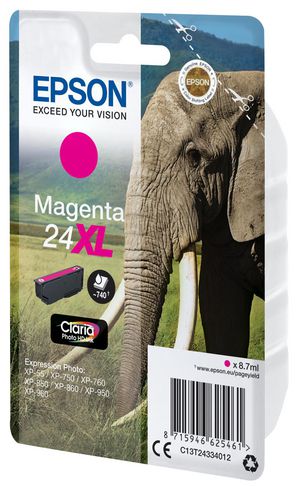 Epson 24XL - XL - magenta - original