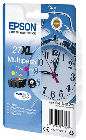 Epson 27XL Multipack - 3 pakker - XL