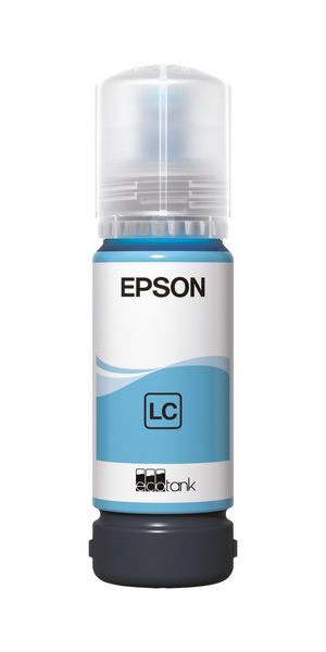 Epson EcoTank 107 - lys cyan - origina