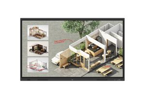 190,5 cm (75") 3840 x 2160 Pixel LG 75TR3DQ-B 16:9 4K Ultra HD VA 6,5 ms 60 Hz DP HDMI USB-Hub LAN WIFI Speaker Android