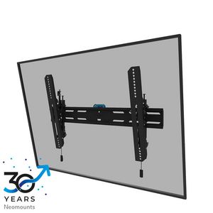 Neomounts WL35S-850BL16, Tiltable Wall  Mount, 42-86", Max 60 kg,  VESA 100x100-600x400, D:3,5 cm, Level Adjustment, Lockable (Incl Security
