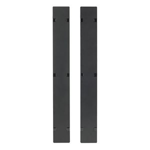 APC Rack cable management panel cover Black 42U TAA Compliant pack of 2