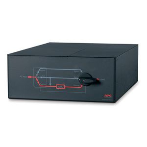APC Service Bypass Panel Bypass switch rack-mountable AC 200/240V output connectors 3 4U 19 Black