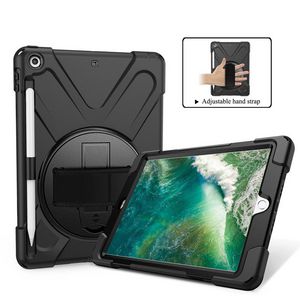 eSTUFF iPad 9.7 2018/2017 AUSTIN  Defender without built-in  screen protector. Black