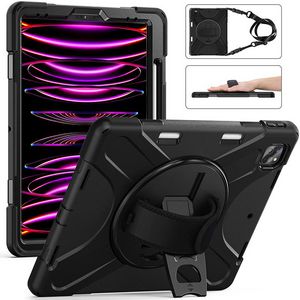 eSTUFF iPad Air 13 2026/2025/2024  AUSTIN Defender Case without  built-in screen protector. Black
