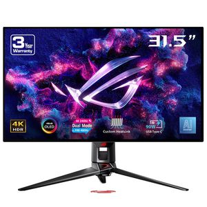 Asus Pg32Ucdp Computer Monitor 80  Cm (31.5") 3840 X 2160 Pixels  4K Ultra Hd Oled Black
