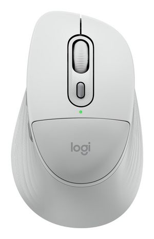 Logitech Signature Comfort Plus M850 L Optisk Trådløs Hvid