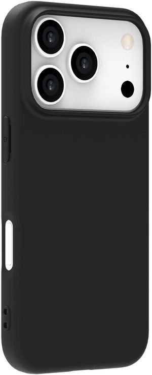 eSTUFF INFINITE (GRS) VIENNA iPhone  18 Pro Max Black Cover.  Material: 100% recycled TPU