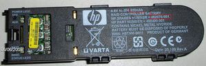 Hewlett Packard Enterprise Smart Array Battery **Refurbished** No cable use : 488138-001-RFB