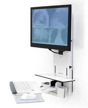 Ergotron StyleView Sitz-Steh-Vertical Lift (wei)