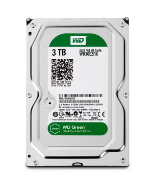 Western Digital WD Caviar Green 3TB 64MB Cache **Refurbished**