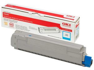 OKI Cyan 6000 sider Toner 43487711