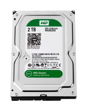 Western Digital WD Caviar Green 2TB 64MB Cache **Refurbished**