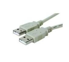 MicroConnect USB2.0 A-A 1m M-M, Grey Hi-Speed cable 300pcs/box