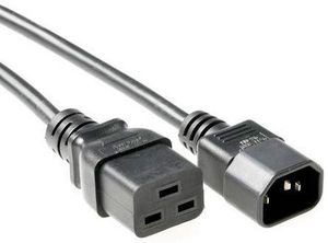MicroConnect Power Cord C19-C14 5m Black Extension Cable,10A/250V H05VV-F3x1.00mm2 CU