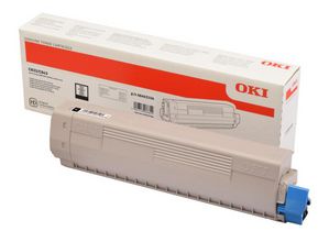 OKI - sort - original - tonerpatron (a