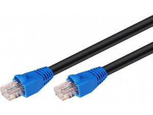 MicroConnect U/UTP CAT6 60M OUTDOOR USE UV and water resistant,  SOLID, 4x2xAWG 24 CCA, 60 Meter