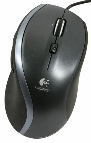 Logitech M500S Corded Optical Mouse Black