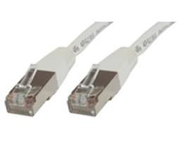 MicroConnect F/UTP CAT5e 3m White PVC Outer Shield : Foil screening 4x2xAWG 26 CCA