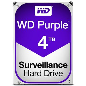 Western Digital WD Purple 4TB 24x7 Purple, 3.5", 4000 GB, 5400  RPM