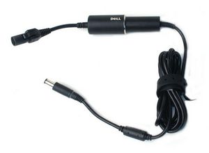 Dell Auto-Air Adapter, 90W, 19.5V,  Comarco Inc H536T, Notebook,  auto, 90 W, Black