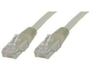 MicroConnect U/UTP CAT5e 0.5M Grey PVC Unshielded Network Cable, 4x2xAWG 26 CCA