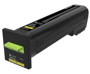 LEXMARK Toner Extra High Yield Corporate Yellow for CX820 CX825 CX860 22k