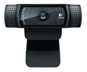 Logitech Webcam HD Pro C920 C920, 1920 x 1080 pixels,  1080p,720p, H.264,M-JPEG, USB 2.0, Black, Clip/Stand