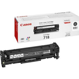 Canon Toner Black 718 Pages 3.400