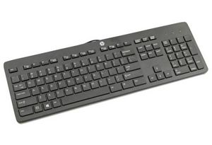 HP Usb Slim Keyboard Win 8 France **New Retail** French