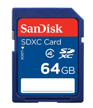 SanDisk SDXC Memory Card 64GB