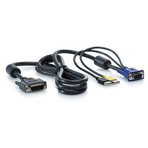 Hewlett Packard Enterprise 1x4 KVM Console 6ft USB Cable **New Retail**