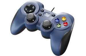 Logitech Gamepad F310 G Gamepad F310, Gamepad, PC,  Back button, D-pad, Start button, Wired, USB 2.0, Black, Blue