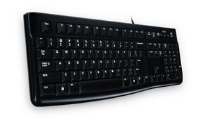 Logitech K120 oem USB Black QWERTZ DE