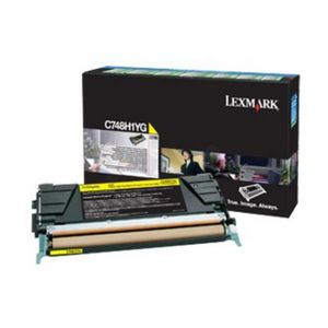LEXMARK C748H3YG Optra C Toner yellow HC