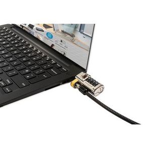 Dell 461-AAEU cable lock Black,  Chrome 1.8 m