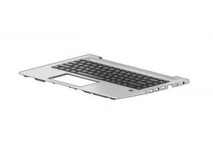 HP Top Cover W/Keyboard CP FR L65225-051, Keyboard, French,  HP, ProBook 440 G7