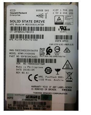 Hewlett Packard Enterprise 1.6TB SAS Solid State Drive
