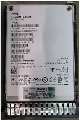 Hewlett Packard Enterprise SSD 400GB SFF SAS MU SC DS