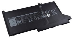 Dell Battery, 42WHR, 3 Cell,  Lithium Ion PGFX4, Battery,  DELL, Latitude 7280, 7480