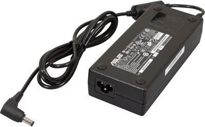 Asus AC Adapter 120W 19VDC 04G265003420, Indoor, 19 V,  120 W, Black, Asus ET2400A, ET2400AG, ET2400E, ET2400EG, ET2400EGT G53JW,