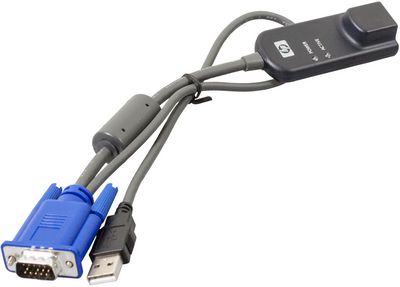 Hewlett Packard Enterprise ADAPTER,ITFC,KVM,USB2,1PK **Refurbished**