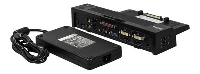 Dell E-Port Advanced 240W USB 3.0 452-11512, Docking, Black, Dell, Precision M4700, M4800, M6700, M6800, AC 240W, 288 mm