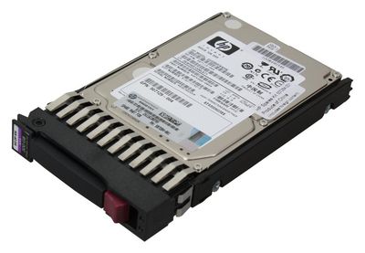 Hewlett Packard Enterprise 300GB, SAS, SFF, 10,000-rpm, **Refurbished** dual port 6G