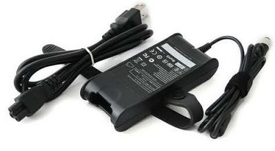 N Dell AC Adapter 19.5V 3.34A 65W (7.4mmx5.0mm) Includes Power Cable New Style PA-12 Rounded Sides