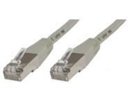 MicroConnect F/UTP CAT5e 5m Grey PVC Outer Shield : Foil screening 4x2xAWG 26 CCA