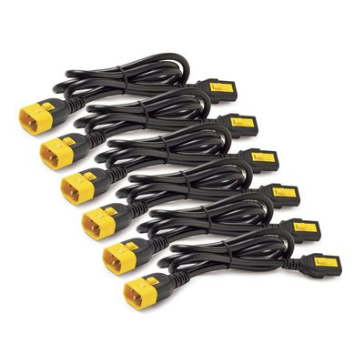 APC Power Cord Kit 6 EA Locking C13 to C14 1.8m Blue