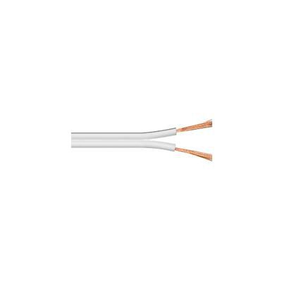 MicroConnect Speaker cable, 10m, 2x1,5mm  white cable diameter 2 x 1,5  mm? CCA cable: 2x30/0,25 mm, outer: 3,1x6,5 mm .