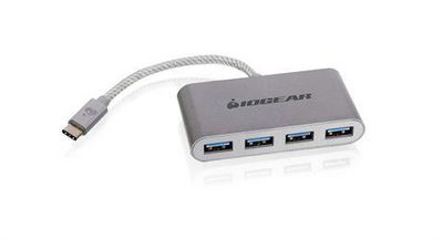IOGEAR HUB-C, USB-C To 4-Port USB-A Hub